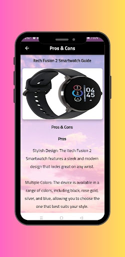 Android application iTech Fusion 2 Guide screenshort