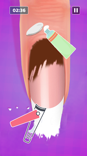 Android application Acrylic Nail Salon:Polish Game screenshort