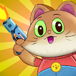 Cover Image of Download Cat Gun Battle: Shoot n Run  APK