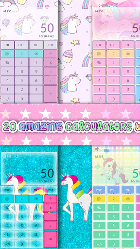 Unicorn Calculator Screen 3