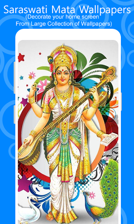 Saraswati Mata HD Wallpapers by Sensetter Tech Apps - (Android Apps) —  AppAgg