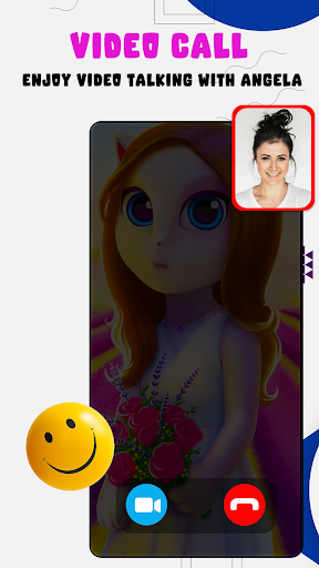 Android application Angela’s Video Call & Chat screenshort