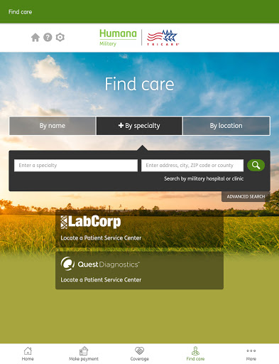 Humana Military screenshot