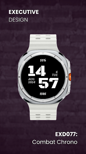 EXD077: Combat Watch Face screenshot 4