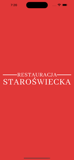 Android application Restauracja Staroświecka screenshort