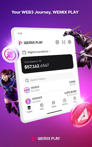 Screenshot of WEMIX PLAY