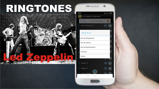 Led Zeppelin Ringtones Apps on Google