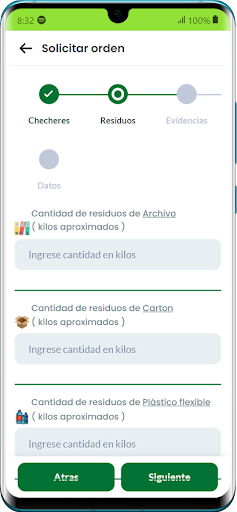 Android application Mis checheres screenshort