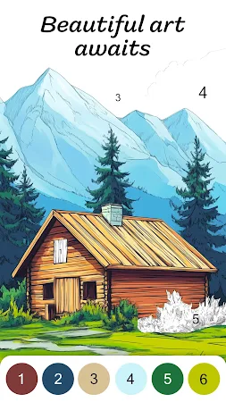 Game screenshot Color by Number for Adults hack