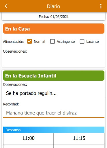Cativos Escuelas Infantiles Screen 2
