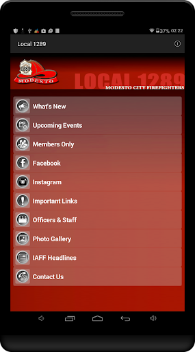 Android application Local 1289 screenshort