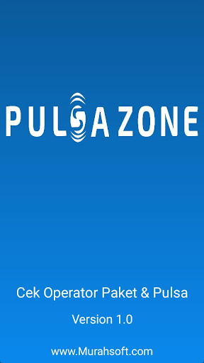 Android application Pulsazone Cek Operator Paket D screenshort