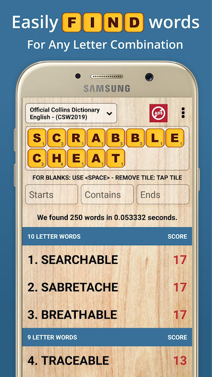 Scrabble & WWF Word Checker - 6.0.18 - (Android)