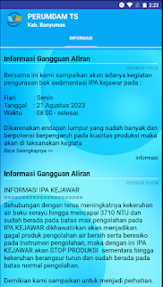 Info Perumdam TS