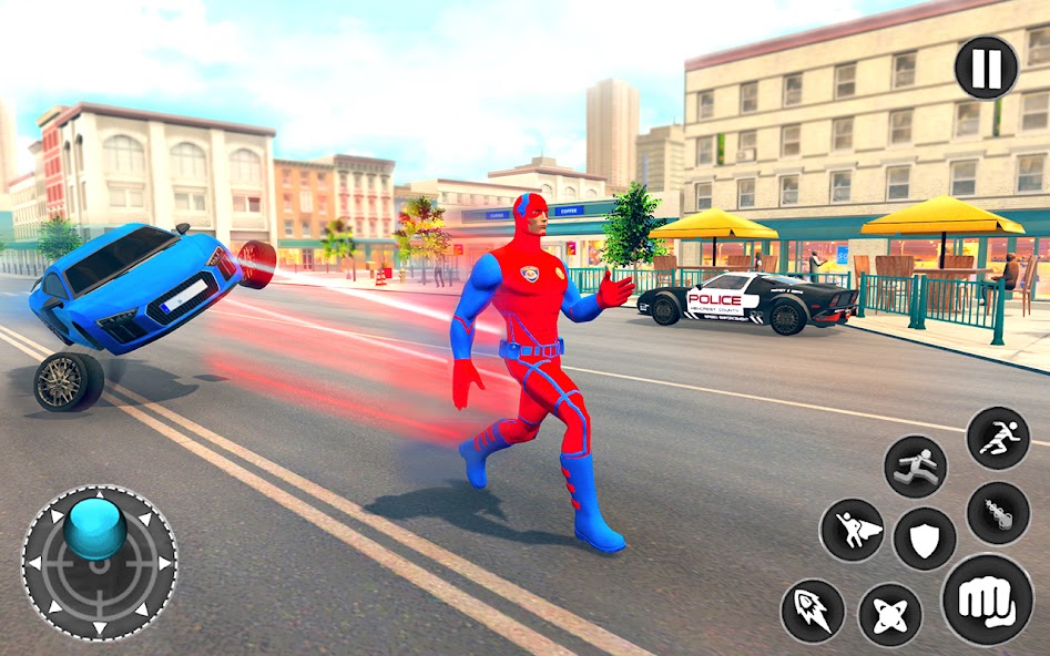 Captain Super Hero Man Game 3D v1.2 APK + Mod [Unlocked] for Android