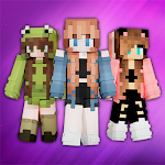 Cover Image of 下载 Girls Skins for Minecraft PE  APK
