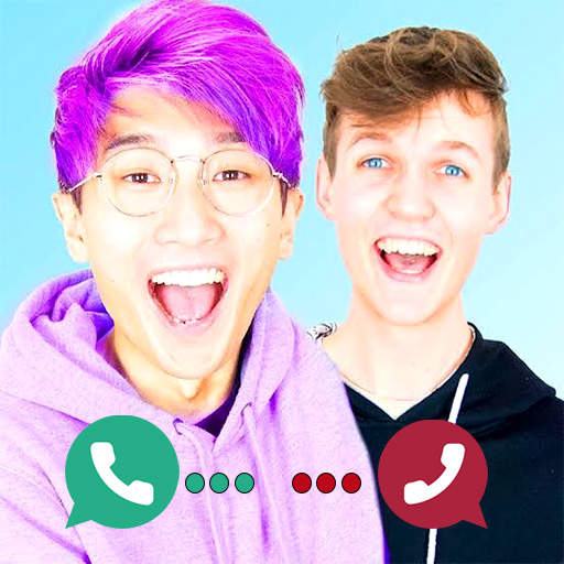 Lankybox Call prank and chat logo