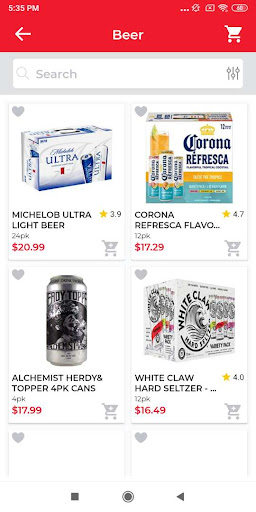 Crazy Bruces Liquors Screen 3
