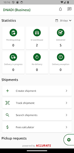 DNADI (Business) Screen 3