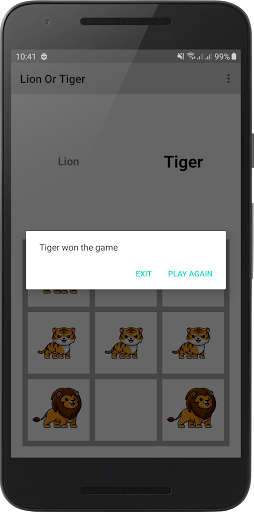 Lion Or Tiger Screen 3