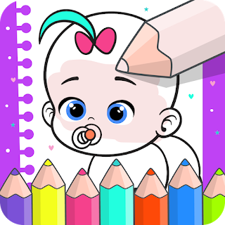 Babies coloring & drawing book apk