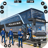 US Police Bus Simulator Game icon