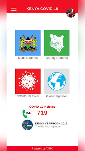 Android application KENYA.COVID-19 screenshort