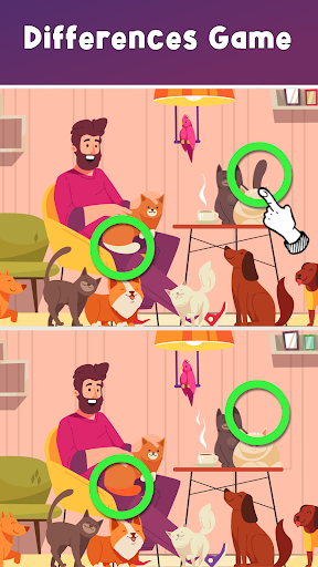 Android application Spot it! Differences! screenshort