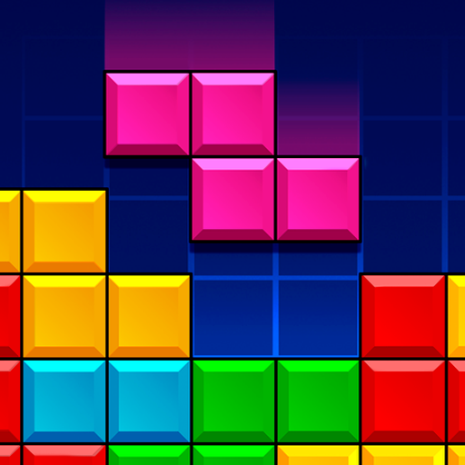 Logic puzzle game blast logo