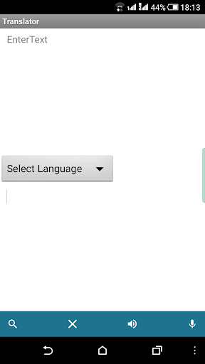 Android application Translator screenshort