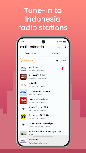 Radio Indonesia Screen 2