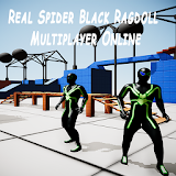 Real Spider Black Ragdoll Multiplayer Online icon