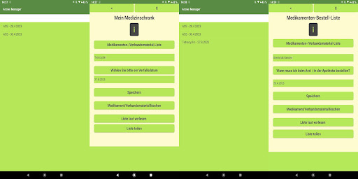 Arznei Manager - Medikamente Screen 2