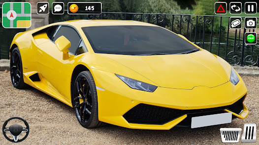 Lamborghini Car Game Simulator 1.2 APK + Мод (Unlimited money) за Android