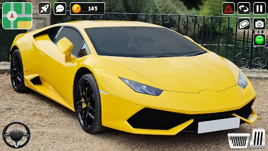 Lamborghini Car Game Simulator