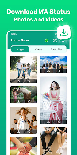 Android application Video Status Saver, Downloader screenshort