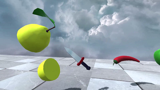 Cut edible foods with a knife Screen 2