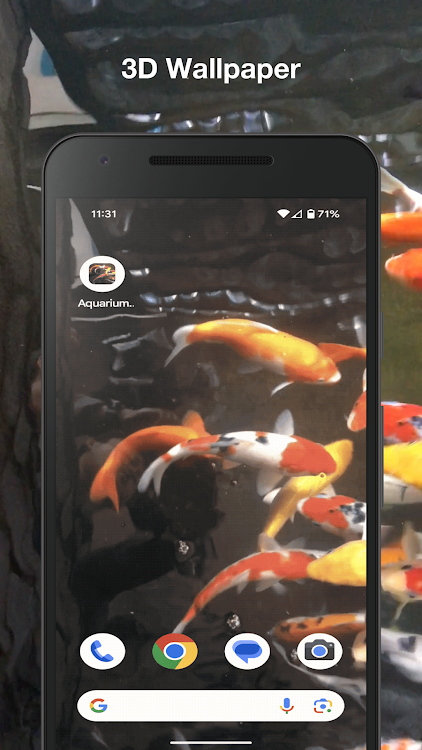 Aquarium Koi Live Wallpaper - 1.2 - (Android)