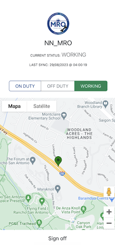 Android application Alpha Wingman Tech App screenshort
