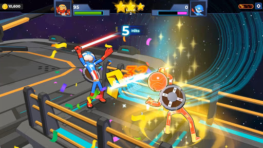 Screenshot of Supreme Saberman: Stickman