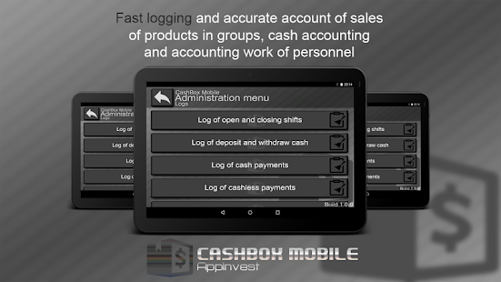 Pamja e ekranit të celularit CashBox