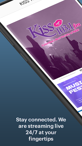 Android application KISS 103.1 screenshort