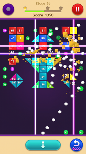 Jewel Bricks Breaker - Puzzle - games