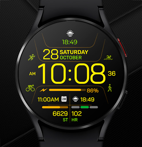 Chester Inform MOD watch face Screen 2