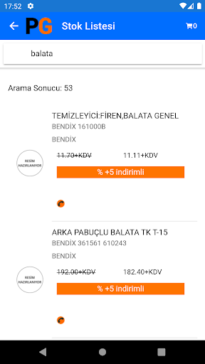 Parça Garanti B2B Screen 3