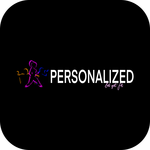 Personalized Lets Get Fit logo