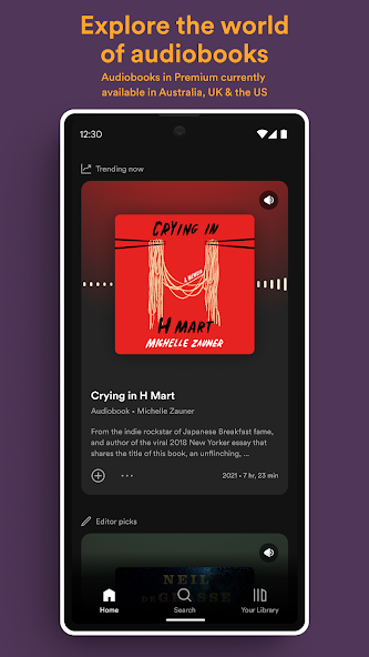 Spotify: Music and Podcasts banner