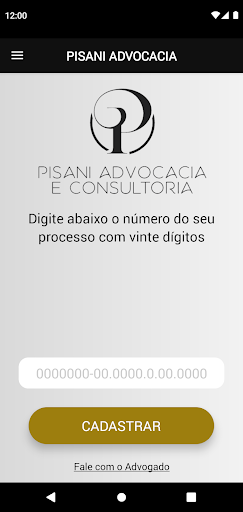 Android application Pisani Advocacia e Consultoria screenshort
