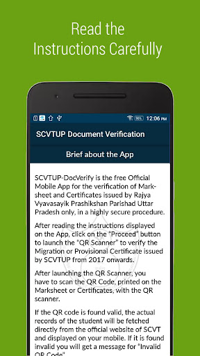 SCVTUP Doc Verify Screen 2