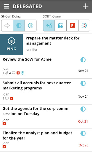 Workboard: Set, align and achi Screen 3
